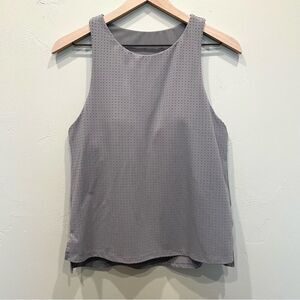 Fabletics Gray Performance Sleeveless Tank Top - Size: XS
